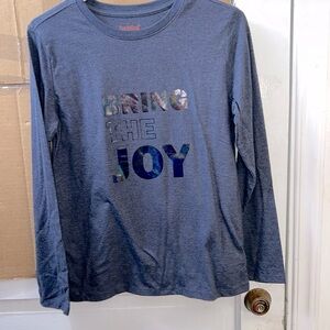 Cat & Jack Boys “Bring the joy” Long Sleeve T-shirt NWT